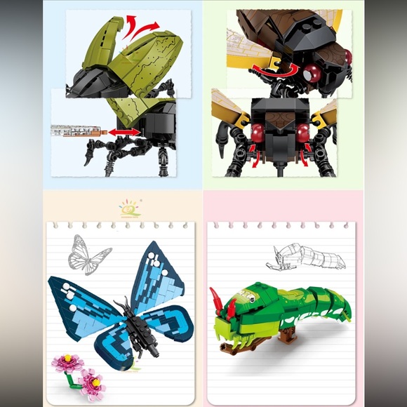 Caterpillar 🐛 Insect Series Bug Collection - Picture 6 of 6